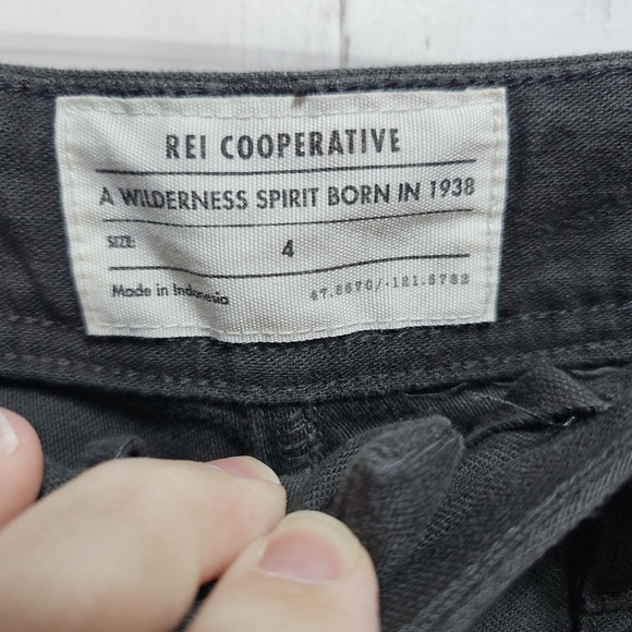 REI Cooperative Women's Gray Cotton Stretch Trailsmith Joggers Pants Size 4. - Picture 10 of 15